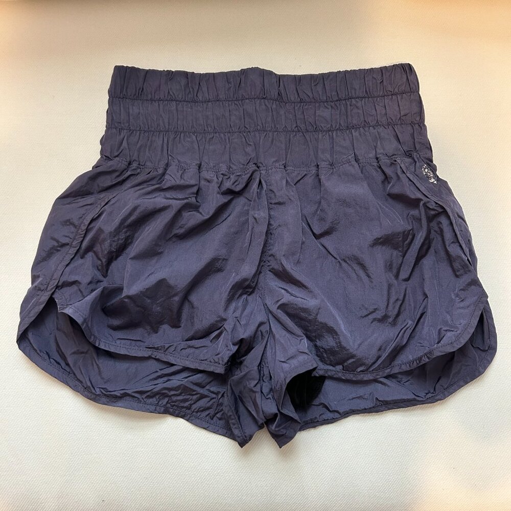 Free People FP Movement The Way Home Shorts Sz M Purple